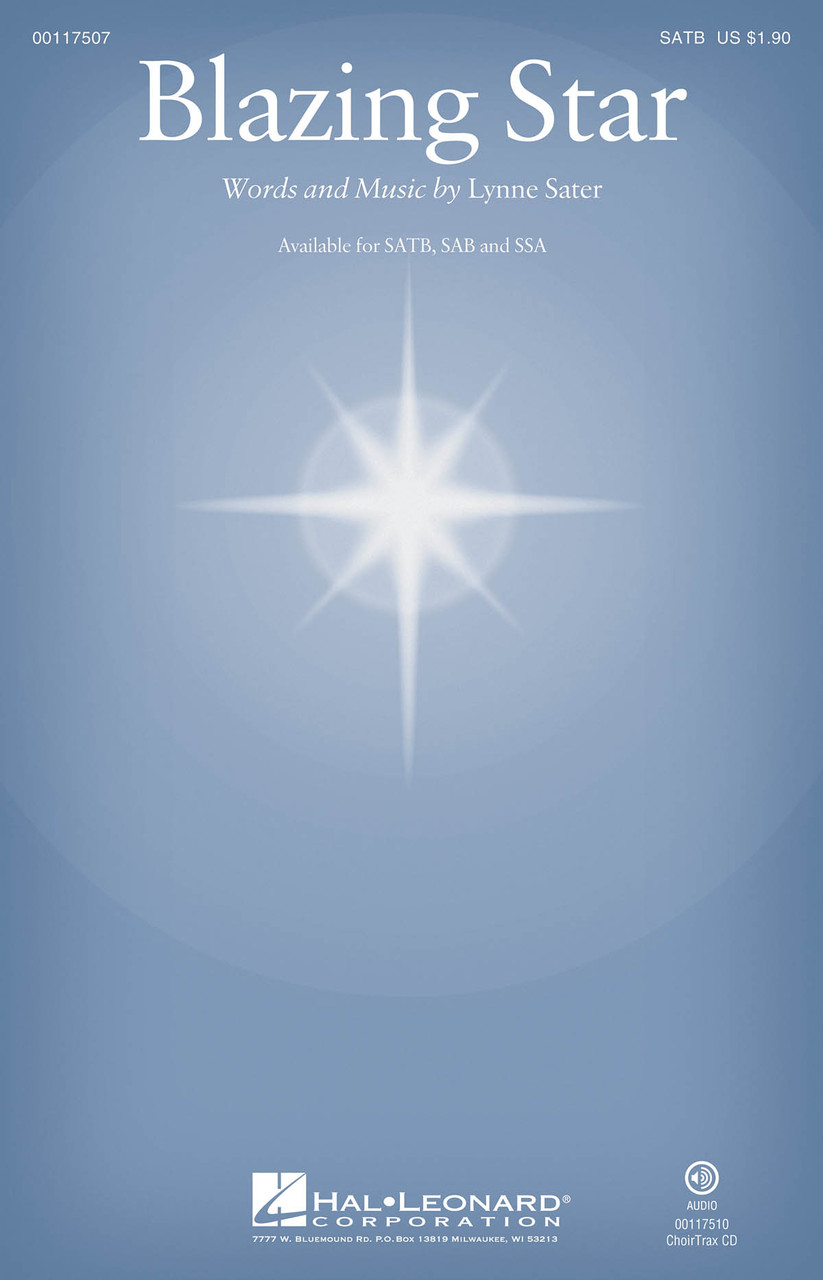 Product image for Blazing Star | Hal Leonard Sacred | SATB | My Worship Store