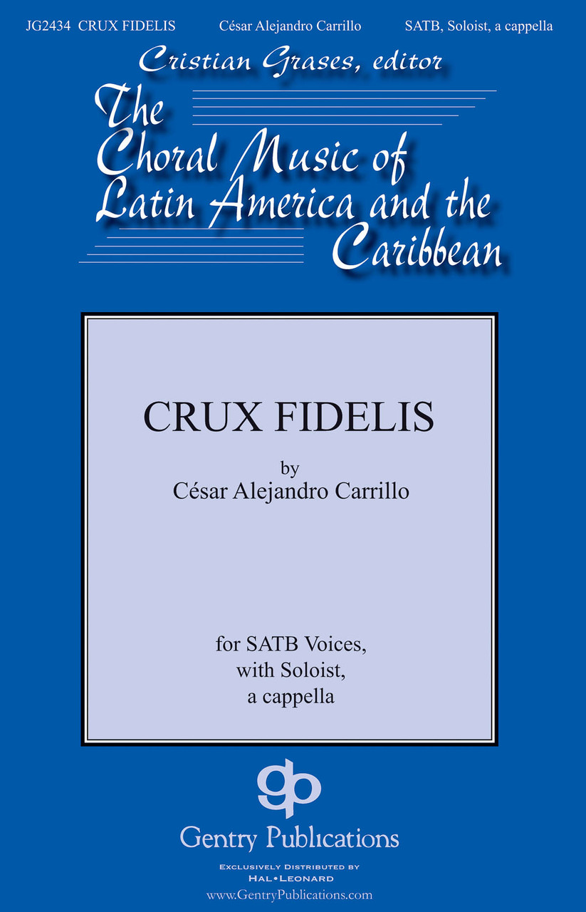 Product image for Crux Fidelis | Gentry Publications | SATB a cappella | My Worship Store
