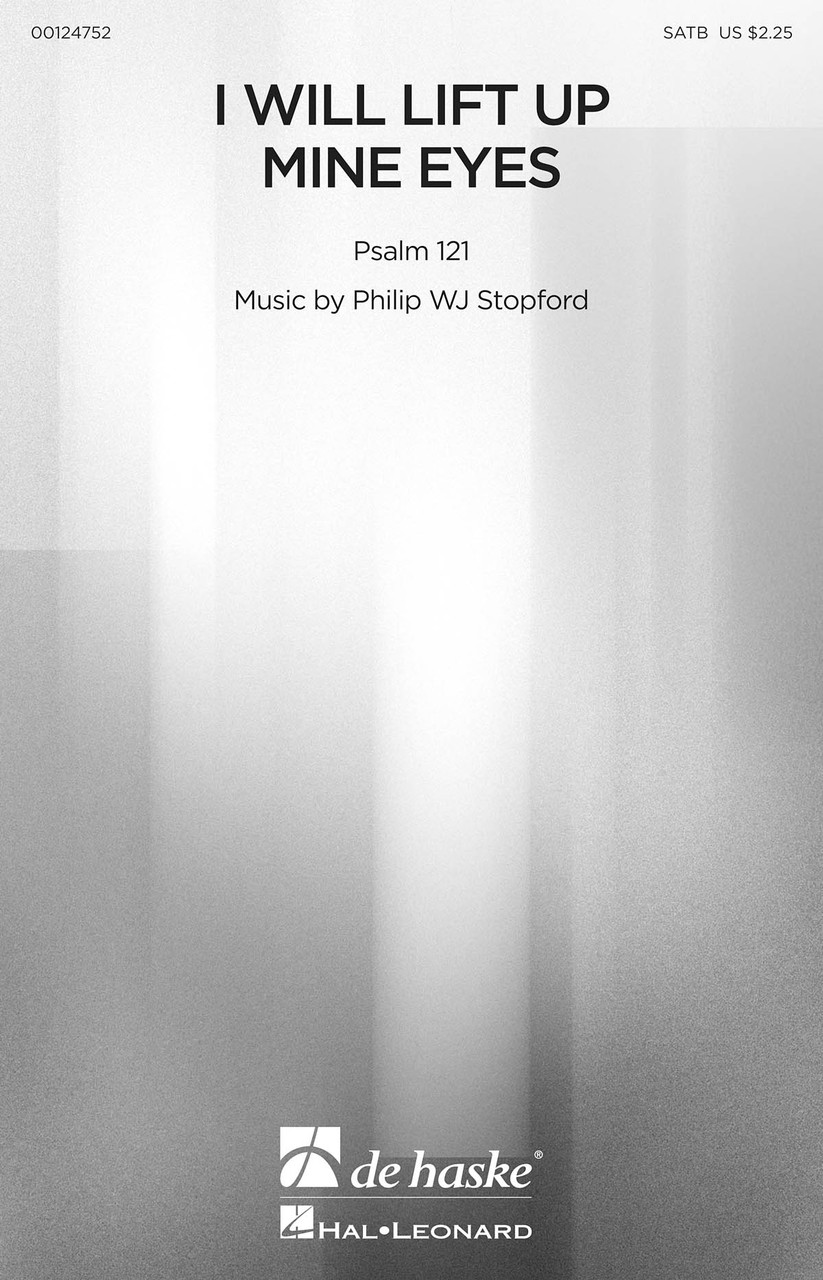 Product image for I Will Lift Up Mine Eyes | De Haske Publications | SATB | My Worship Store