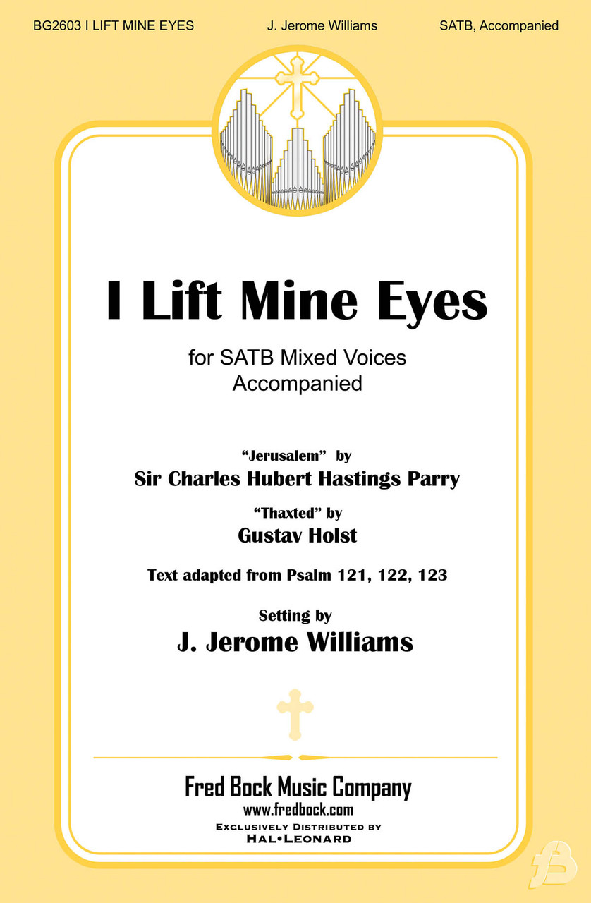 Product image for I Lift Mine Eyes | Fred Bock Music Company | SATB | My Worship Store