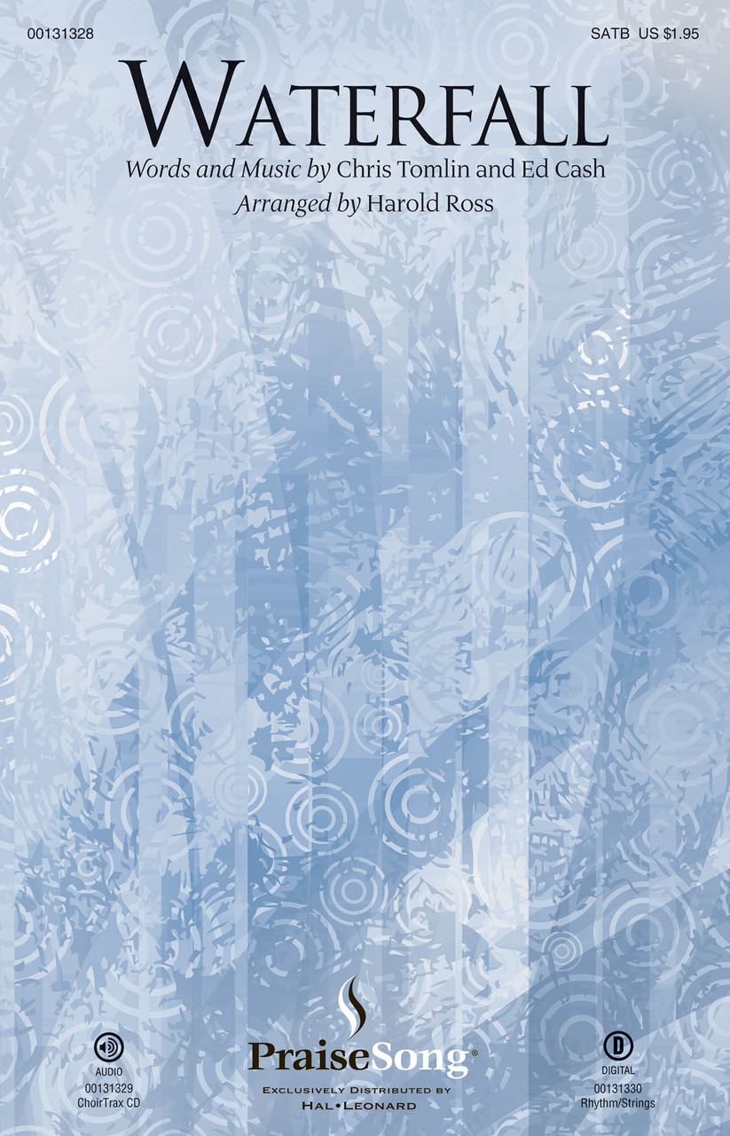 Product image for Waterfall | PraiseSong | SATB | My Worship Store