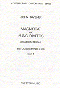 Product image for Magnificat and Nunc Dimittis (Collegium Regale) | Chester Music | SATB a cappella | My Worship Store