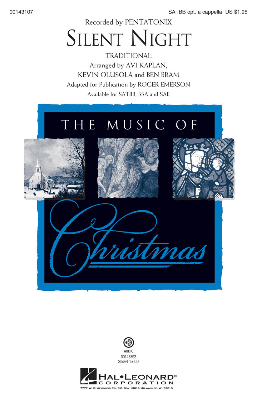 Product image for Silent Night |  | SATBB opt. a cappella | My Worship Store