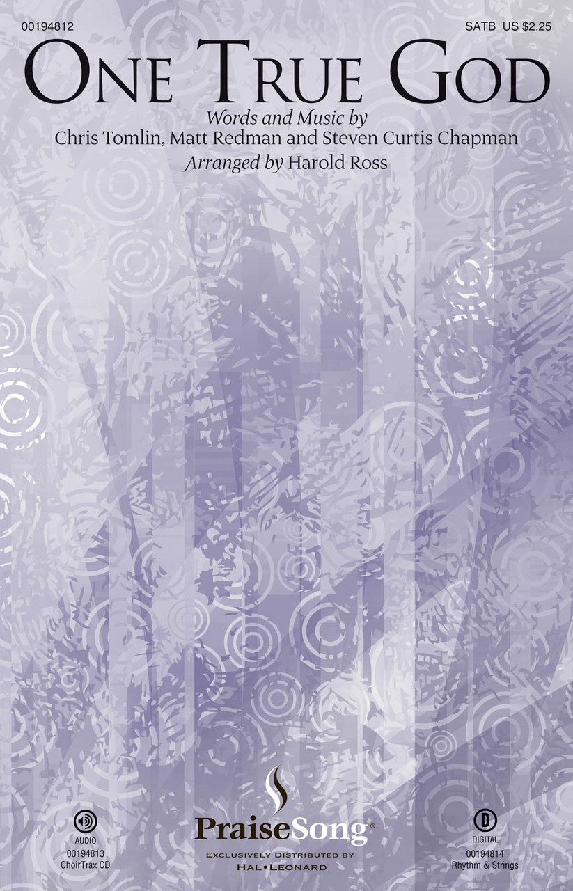 Product image for One True God | PraiseSong | SATB | My Worship Store