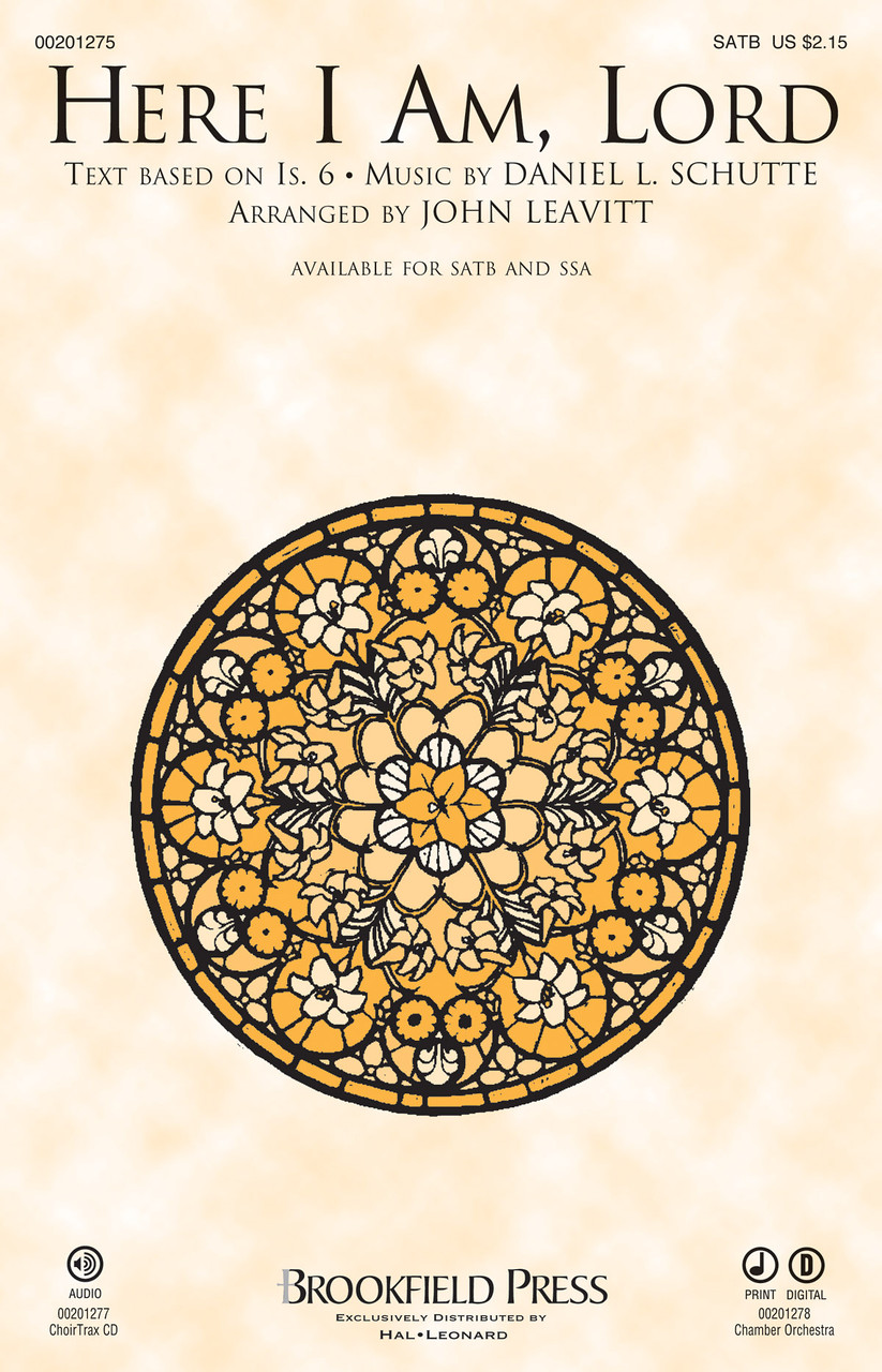 Product image for Here I Am, Lord | Brookfield Press | SSA | My Worship Store