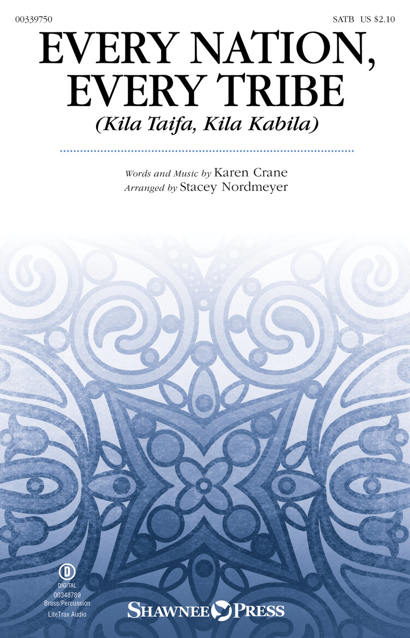 Product image for Every Nation, Every Tribe | Shawnee Press | SATB | My Worship Store