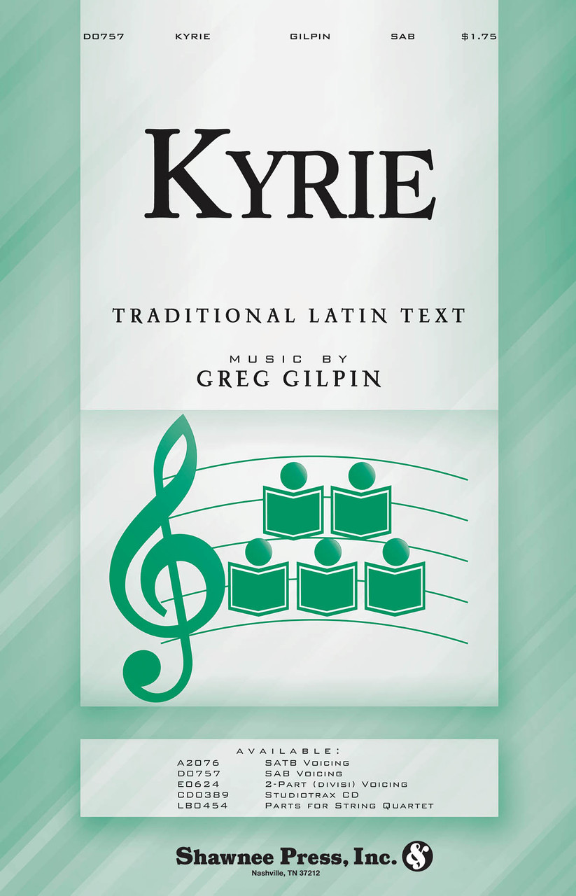 Product image for Kyrie | Shawnee Press | String Quartet/Quintet | My Worship Store