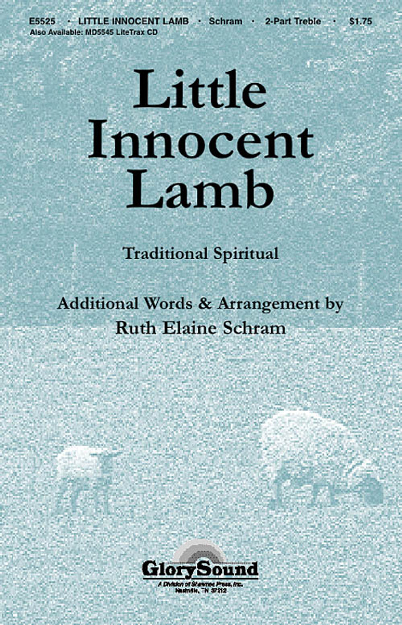 Product image for Little Innocent Lamb | Shawnee Press | Unison/2-Part | My Worship Store