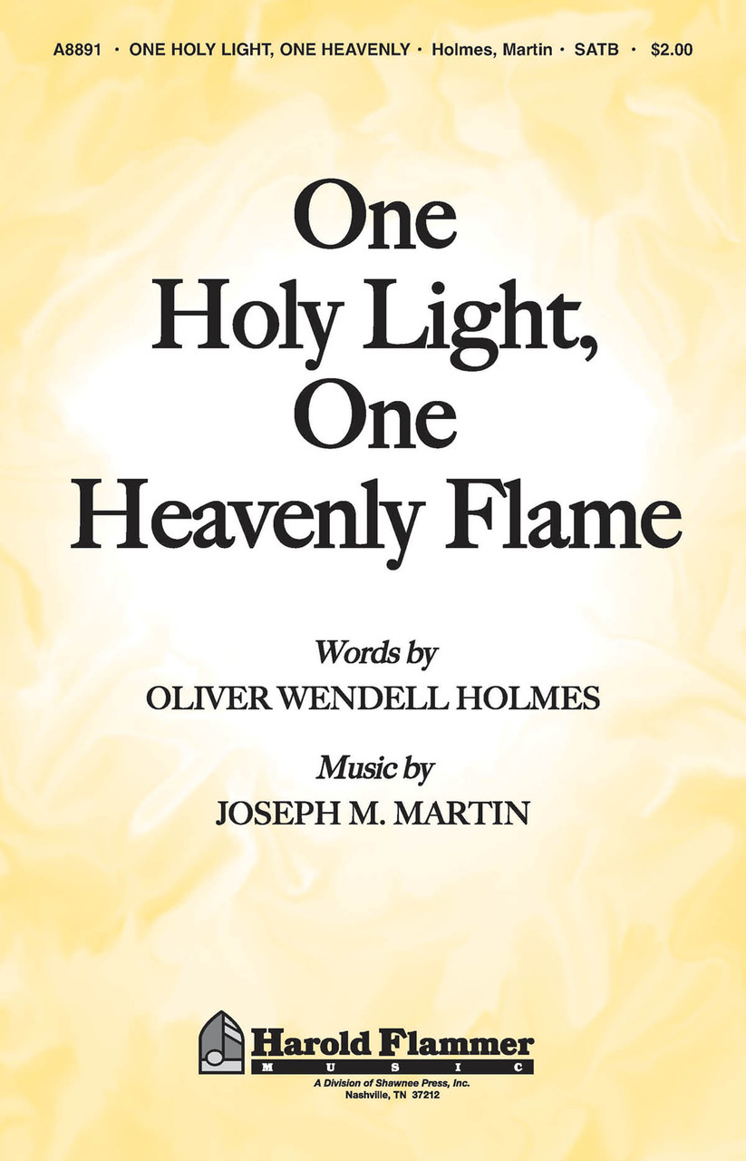 Product image for One Holy Light, One Heavenly Flame | Shawnee Press | SATB | My Worship Store