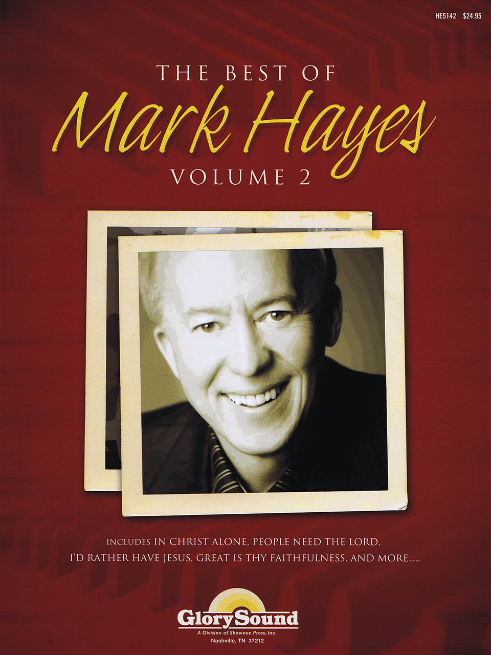 Product image for The Best of Mark Hayes - Volume 2 | Shawnee Press | Piano Book with Listening CD | My Worship Store