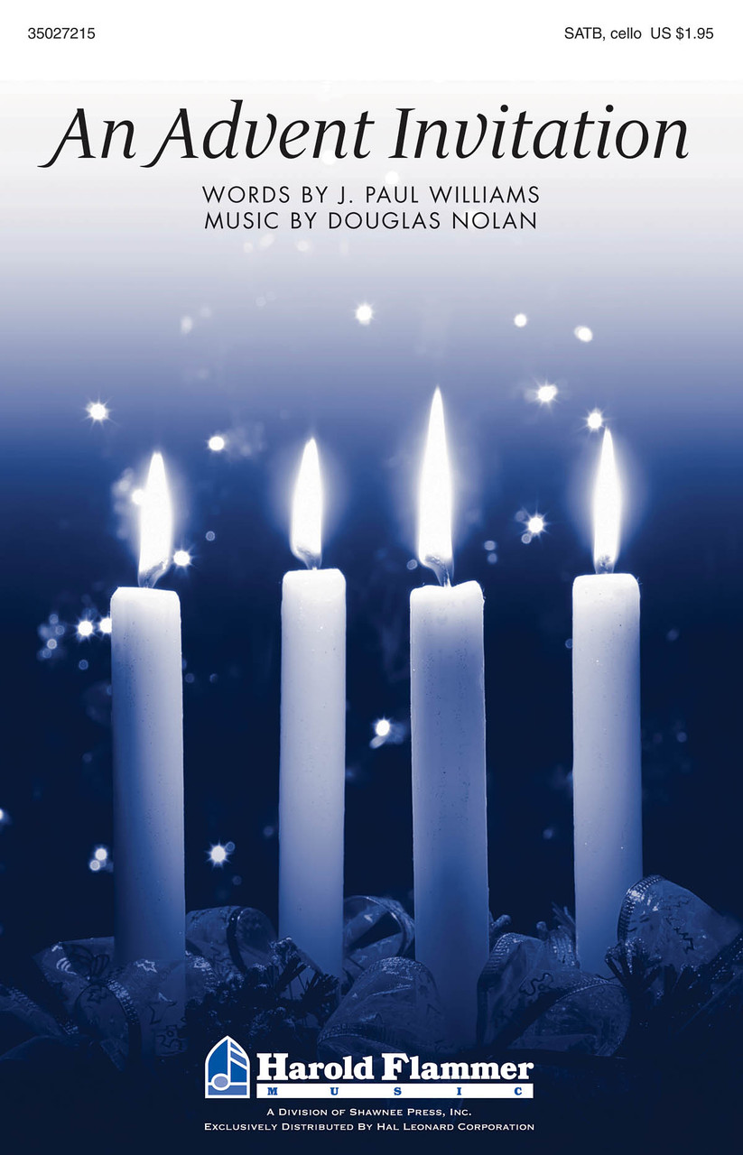 Product image for An Advent Invitation | Shawnee Press | SATB, cello | My Worship Store