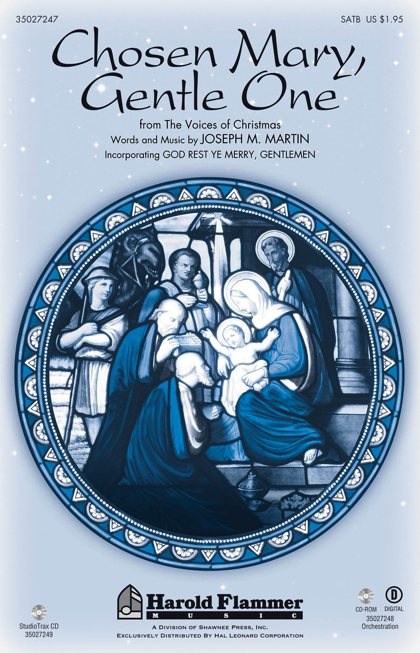 Product image for Chosen Mary, Gentle One | Shawnee Press | SATB | My Worship Store
