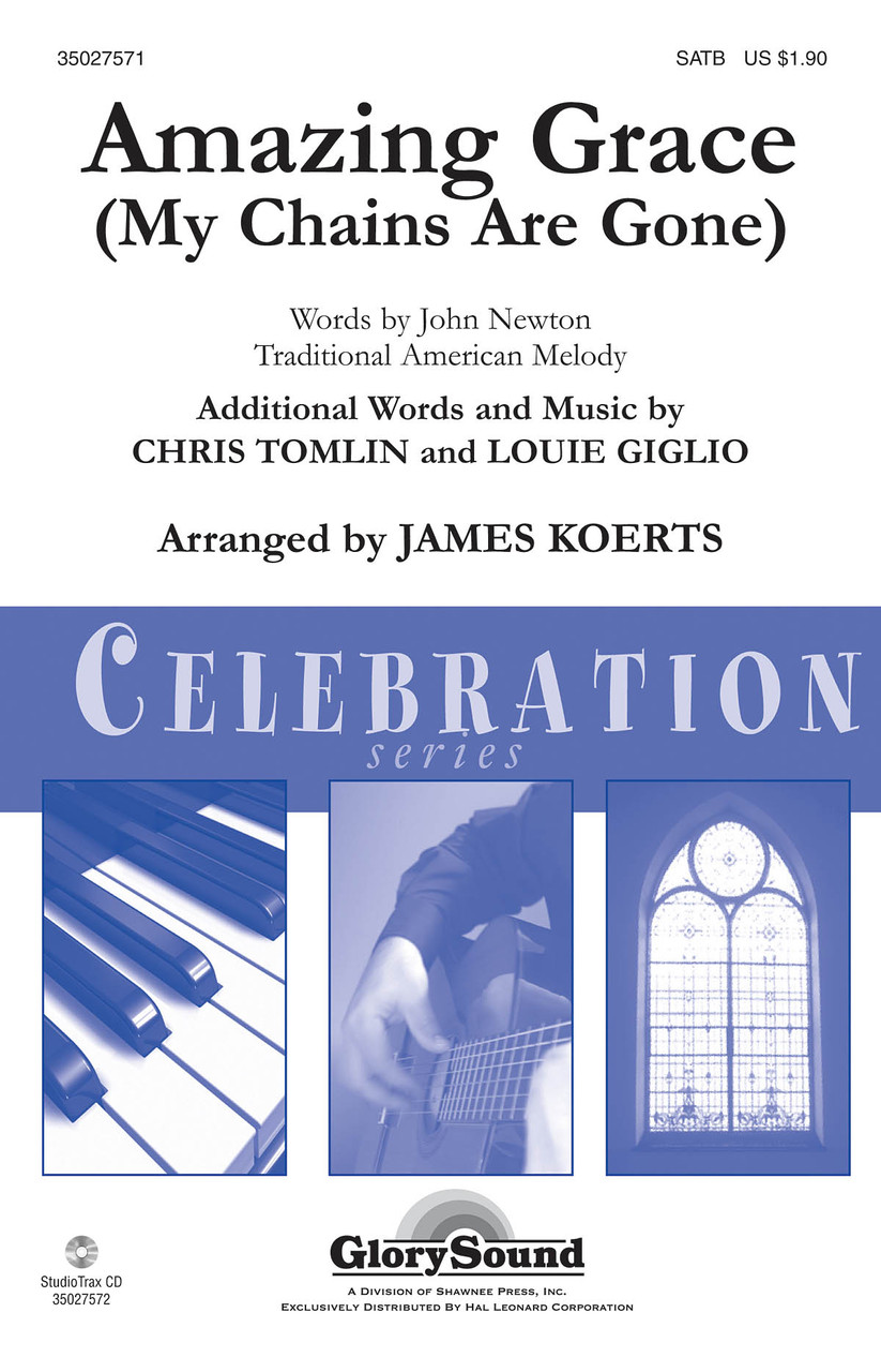 Product image for Amazing Grace (My Chains Are Gone) | Shawnee Press | SATB | My Worship Store