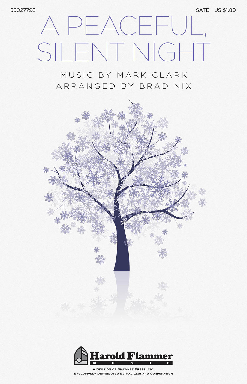 Product image for A Peaceful, Silent Night | Shawnee Press | SATB | My Worship Store