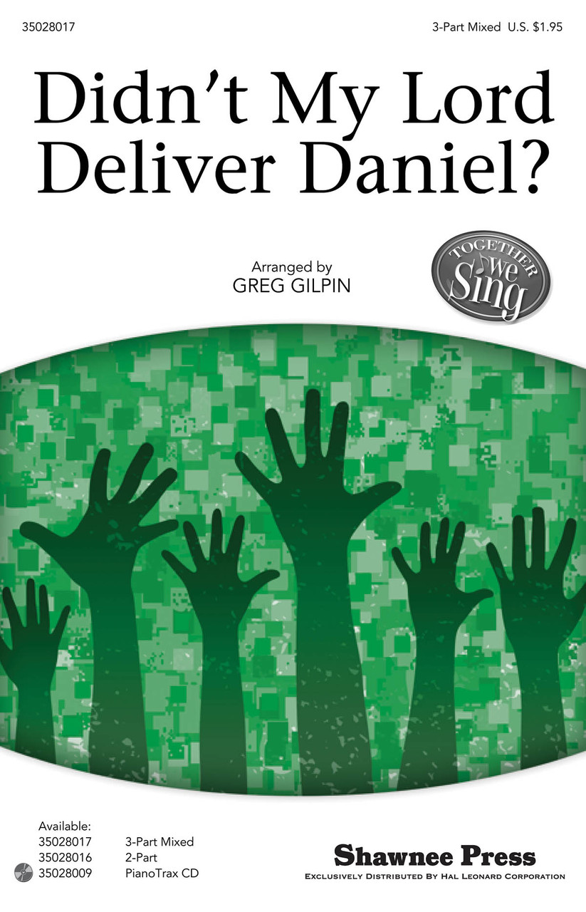 Product image for Didn't My Lord Deliver Daniel? | Shawnee Press | 2-Part | My Worship Store