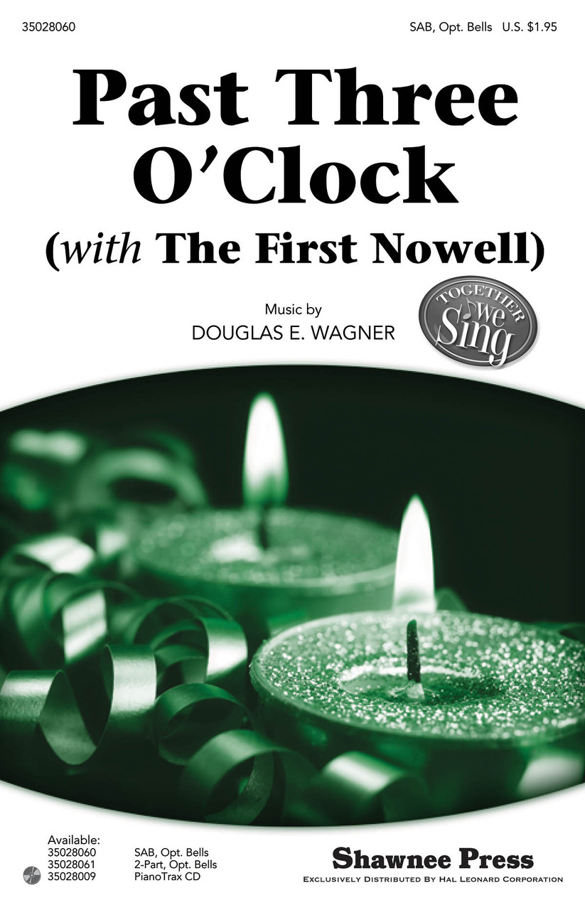 Product image for Past Three O'Clock | Shawnee Press | SAB, opt. handbells | My Worship Store