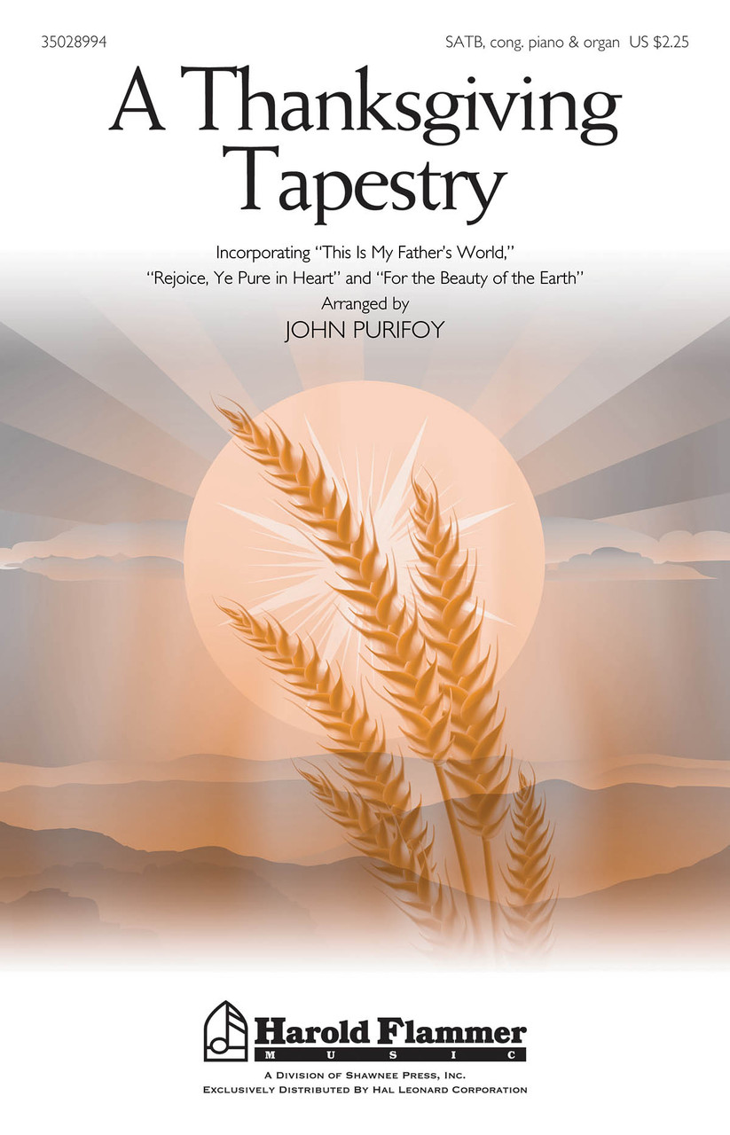 Product image for A Thanksgiving Tapestry | Shawnee Press | SATB | My Worship Store