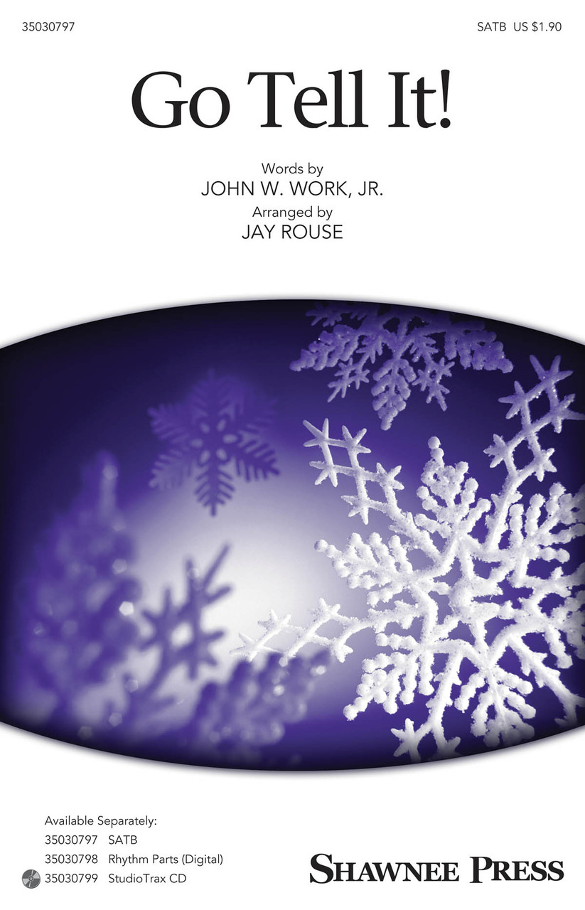 Product image for Go Tell It! | Shawnee Press | SATB | My Worship Store