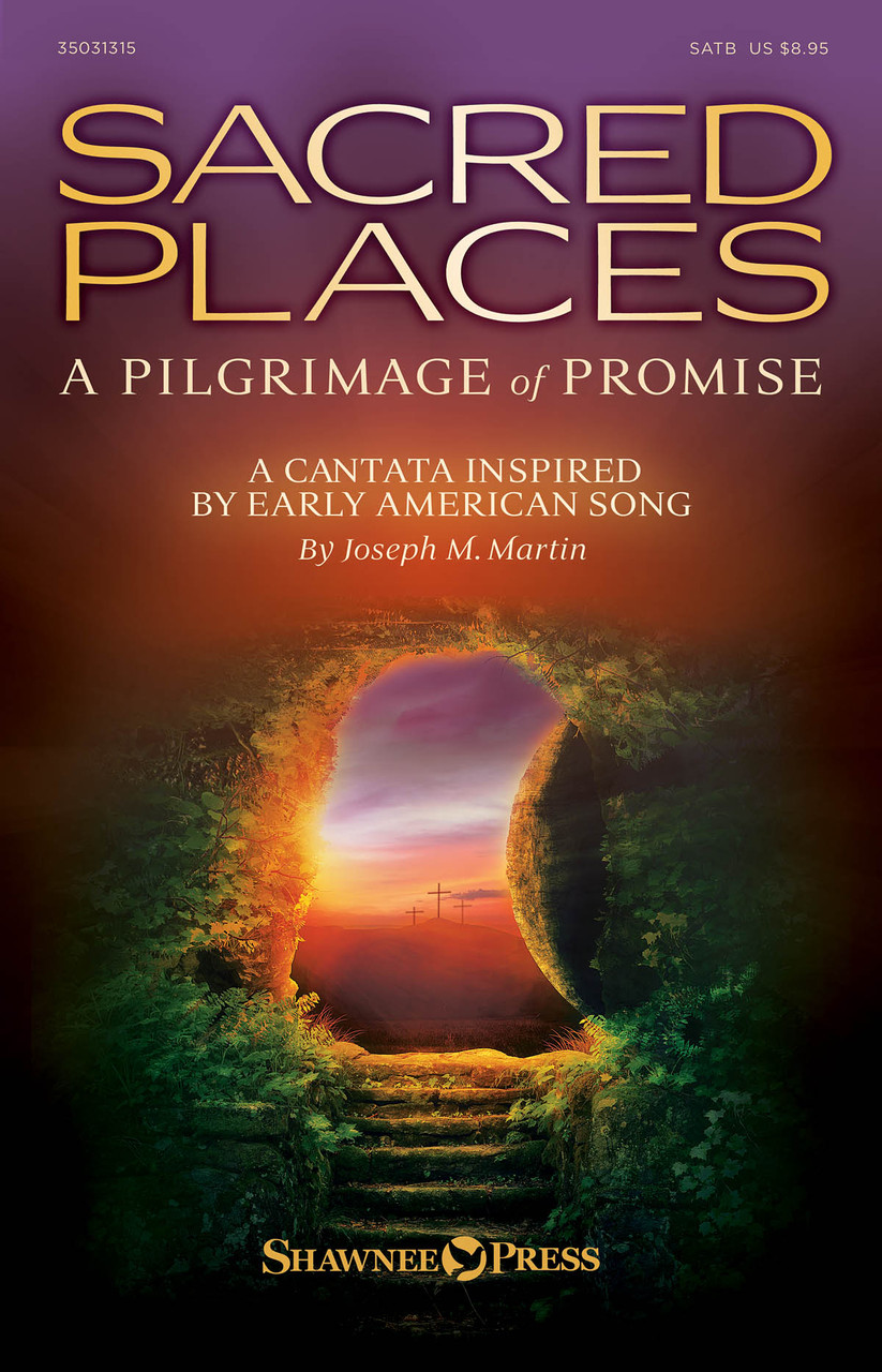 Product image for Sacred Places - A Pilgrimage of Promise | Shawnee Press | Preview Pack (SATB Book/Listening CD) | My Worship Store