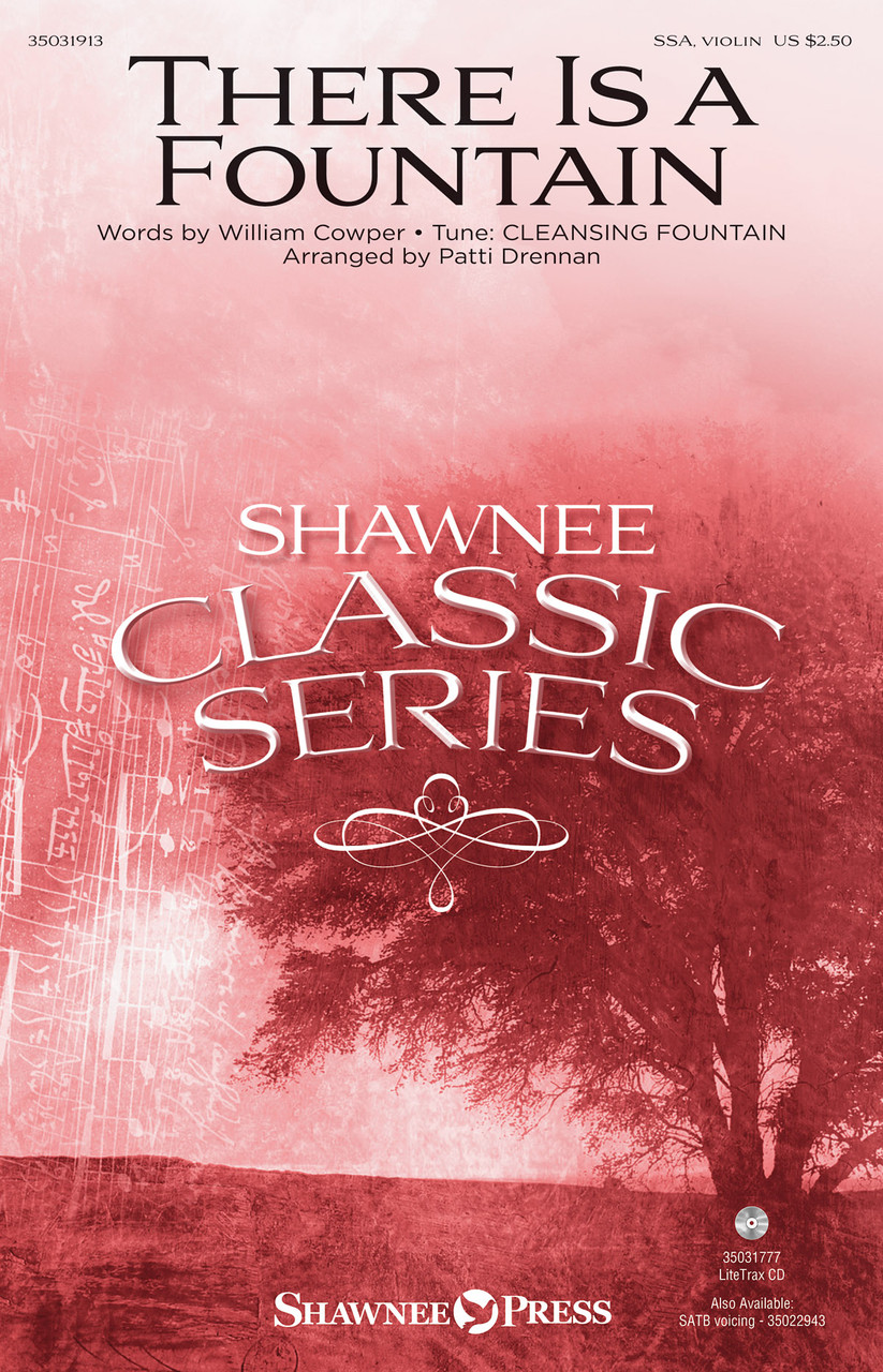 Product image for There Is a Fountain | Shawnee Press | SSAA/opt. Violin | My Worship Store