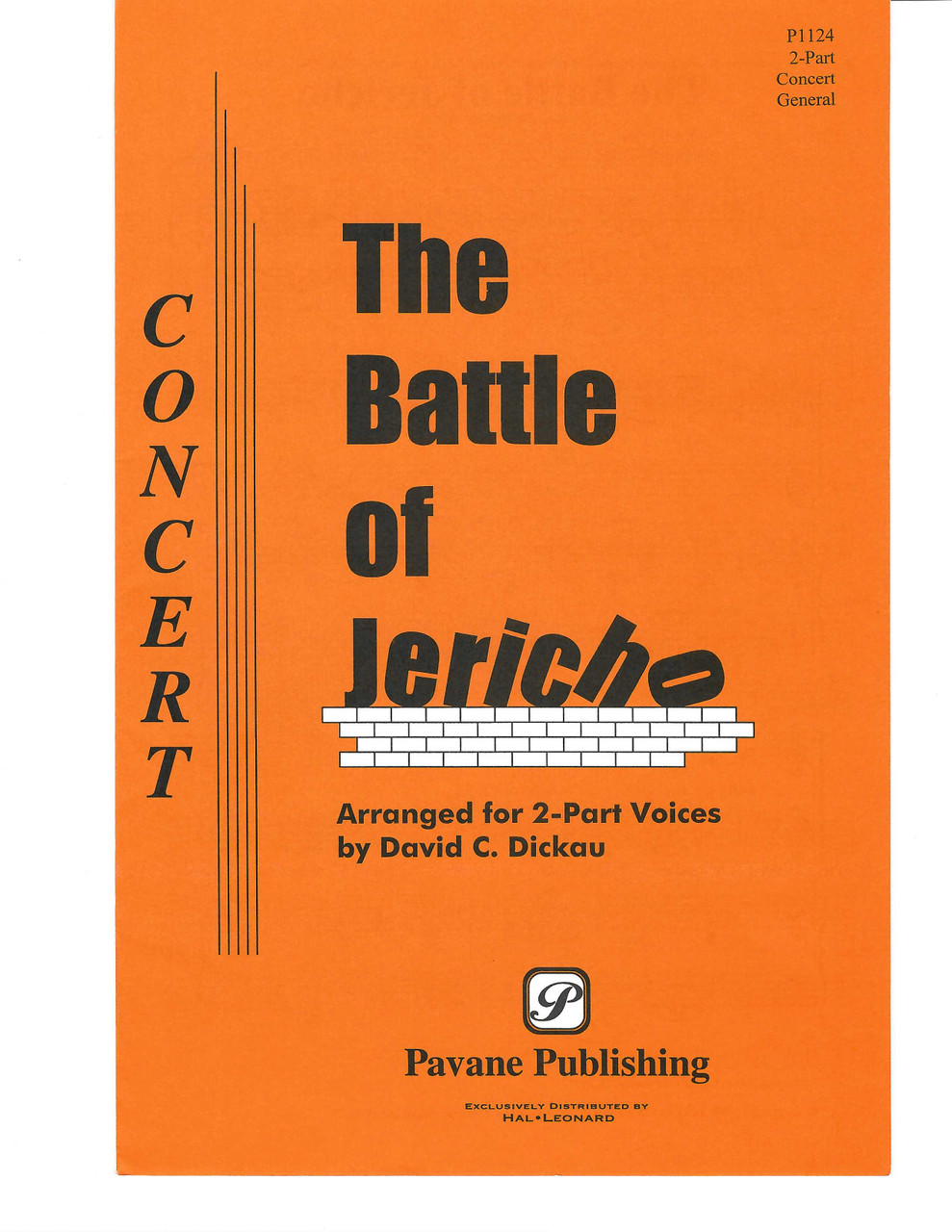 Product image for The Battle of Jericho | Pavane Publishing | 2-Part | My Worship Store