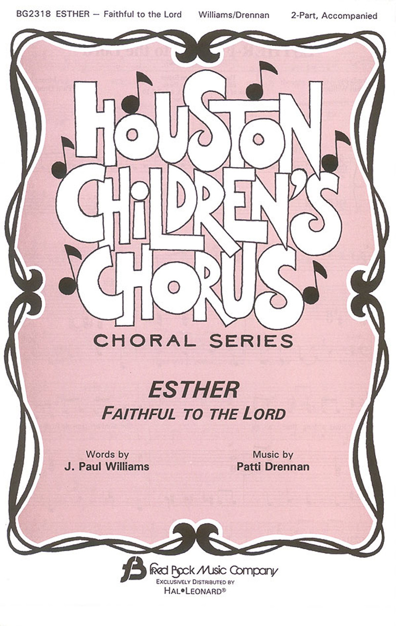 Product image for Esther - Faithful to the Lord | Fred Bock Music Company | 2-Part | My Worship Store
