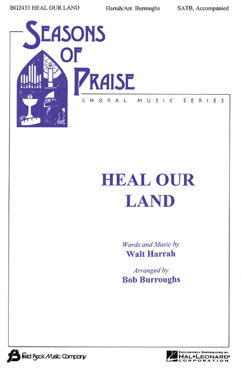 Product image for Heal Our Land | Fred Bock Music Company | SATB | My Worship Store