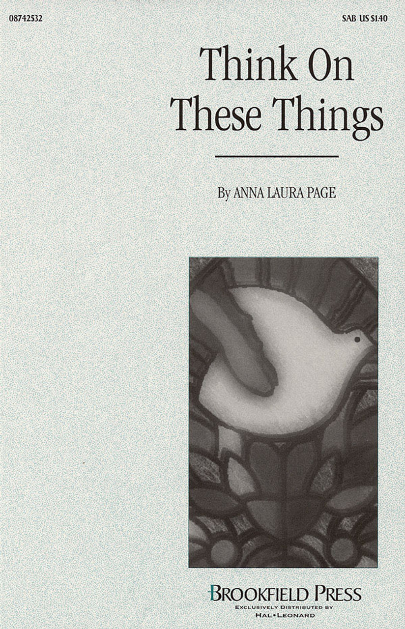 Product image for Think on These Things | Brookfield Press | SAB | My Worship Store