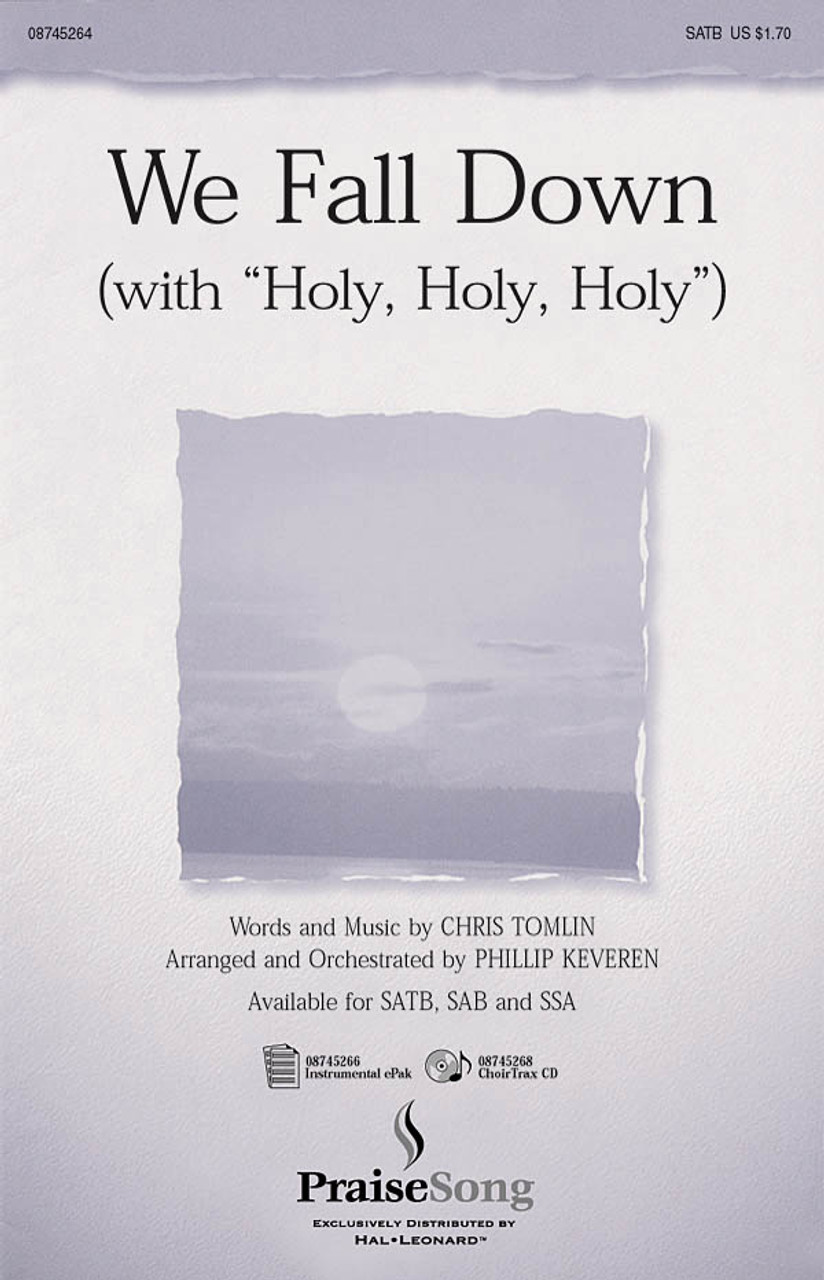 Product image for We Fall Down (with Holy, Holy, Holy) | PraiseSong | SSA | My Worship Store