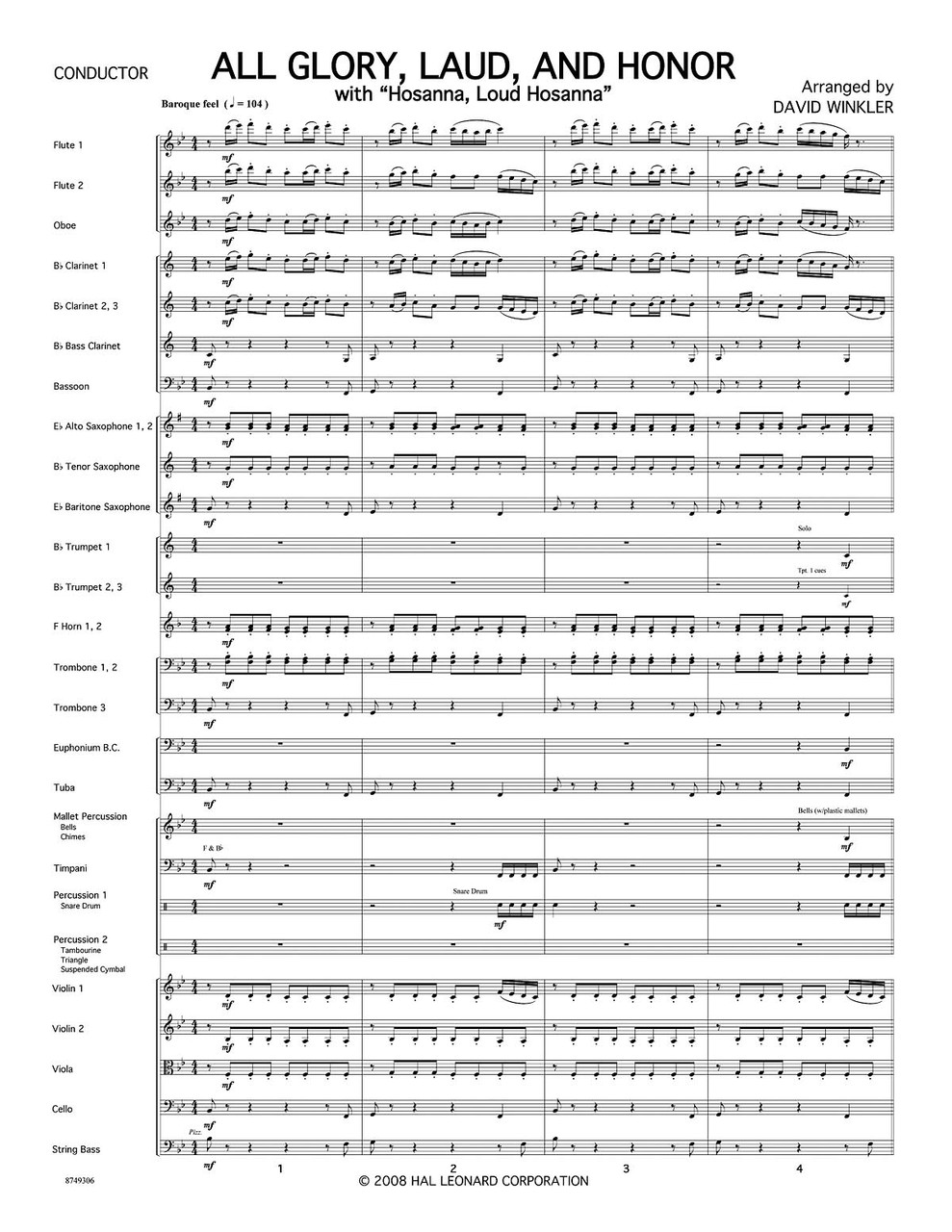 Product image for All Glory, Laud, and Honor | PraiseSong | Orchestra (Print and Digital) | My Worship Store