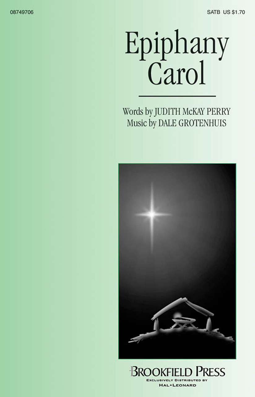 Product image for Epiphany Carol | Brookfield Press | SATB | My Worship Store