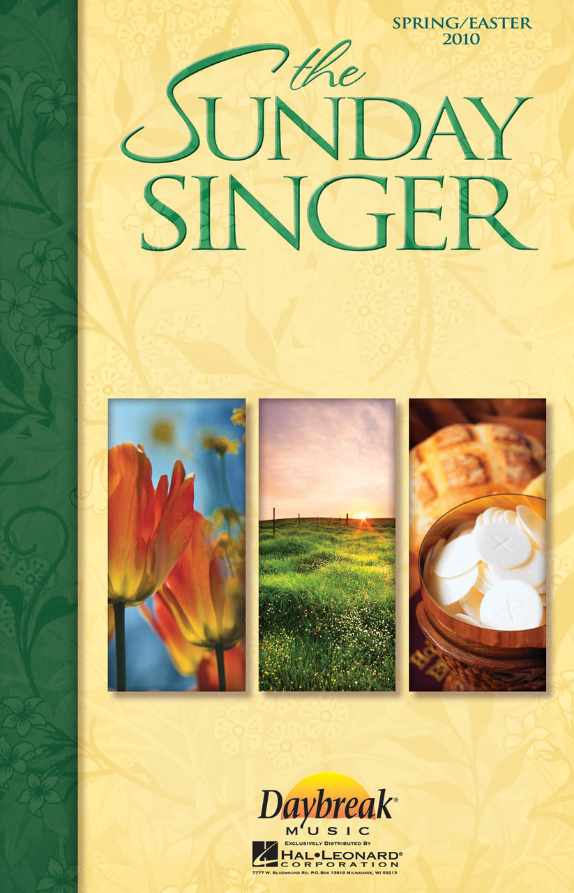 Product image for The Sunday Singer (Spring/Easter 2010) | Daybreak Music | ChoirTrax CD | My Worship Store