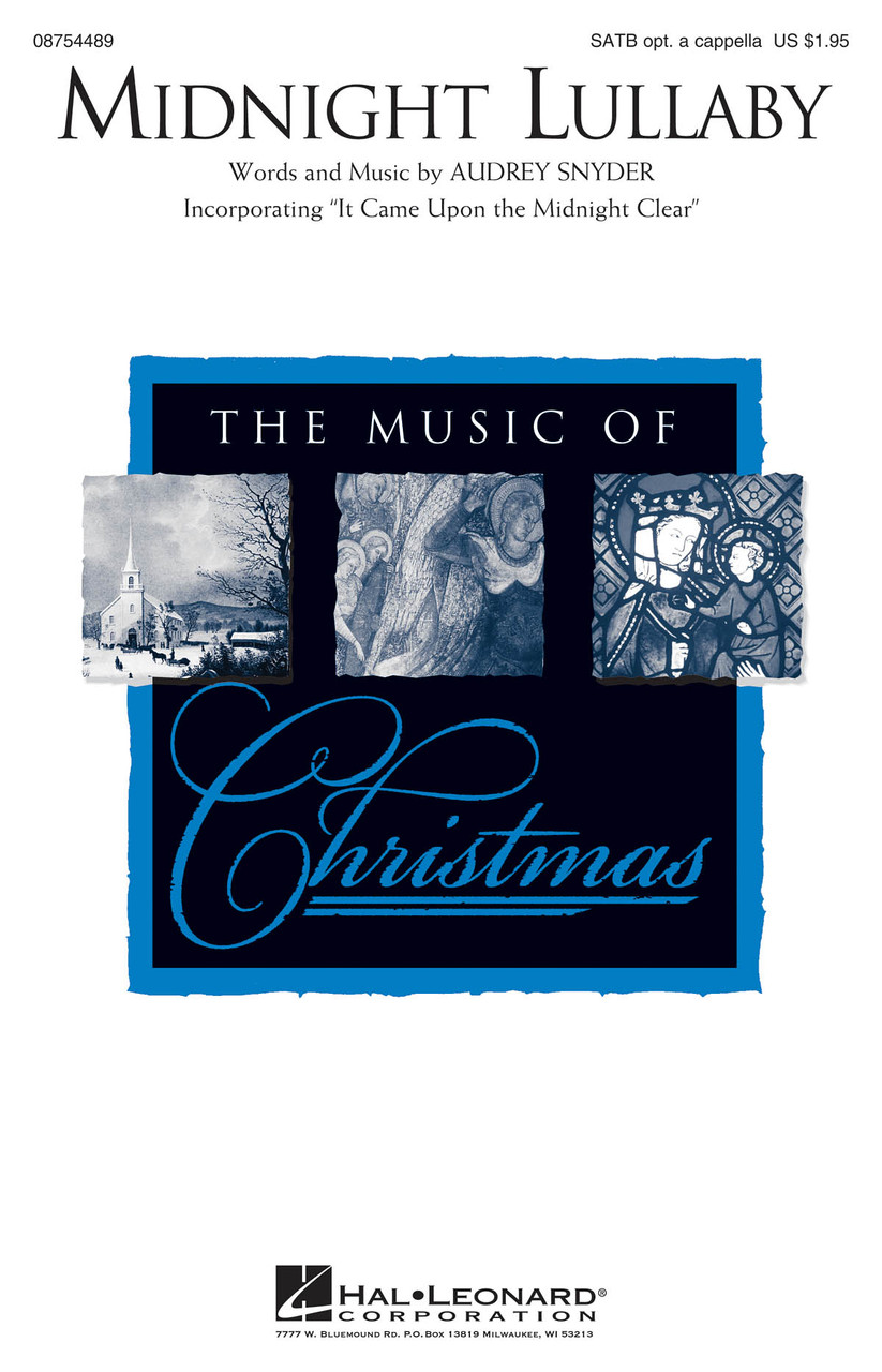 Product image for Midnight Lullaby | Hal Leonard | SATB opt. a cappella | My Worship Store