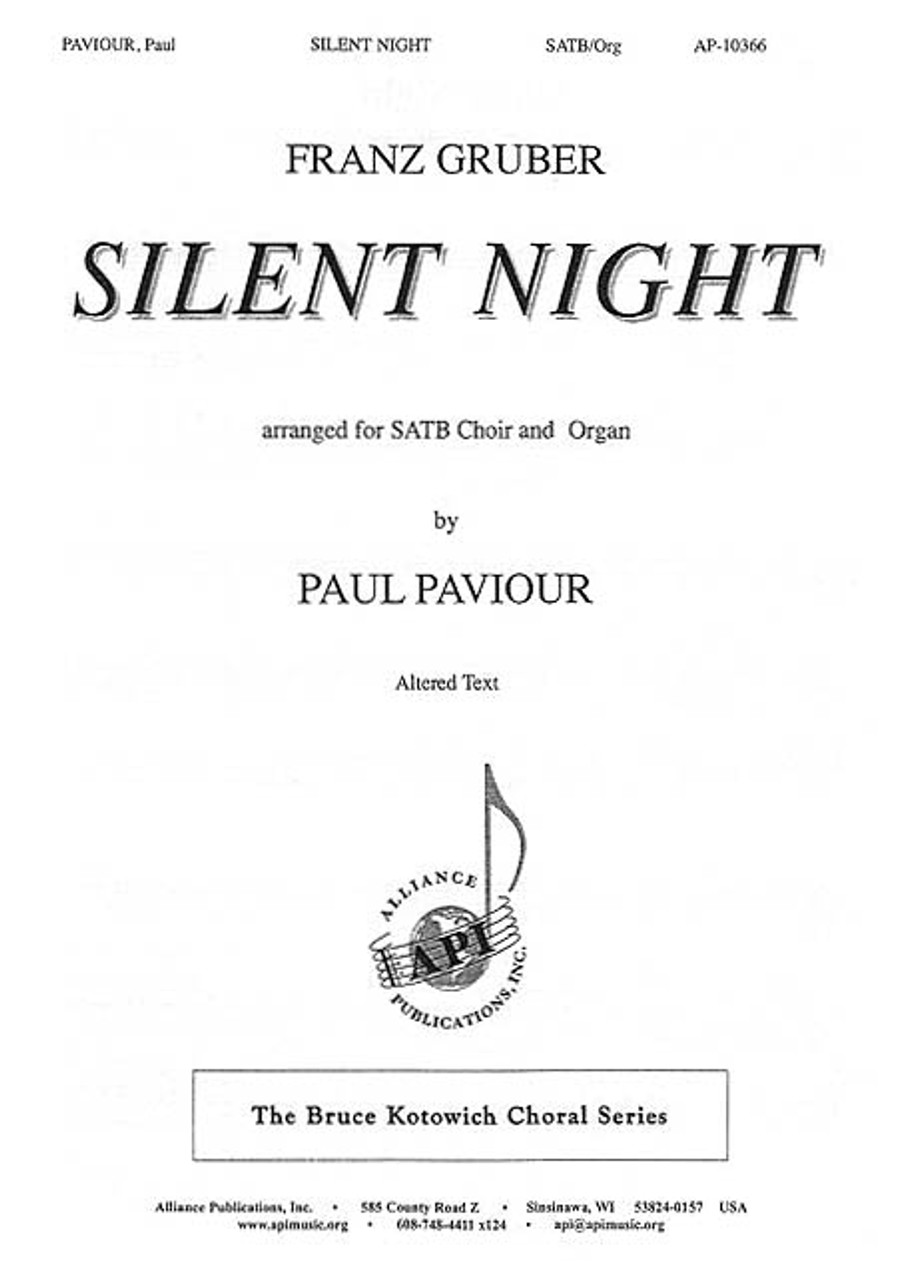 Product image for Silent Night | Alliance Music Publications | SATB | My Worship Store