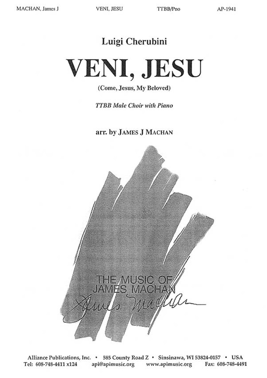 Product image for Veni Jesu (Come, Jesus) | Alliance Music Publications | TTBB | My Worship Store