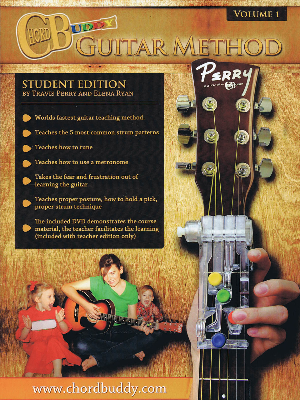 Product image for ChordBuddy Guitar Method - Volume 1 | ChordBuddy Media | Student Book | My Worship Store