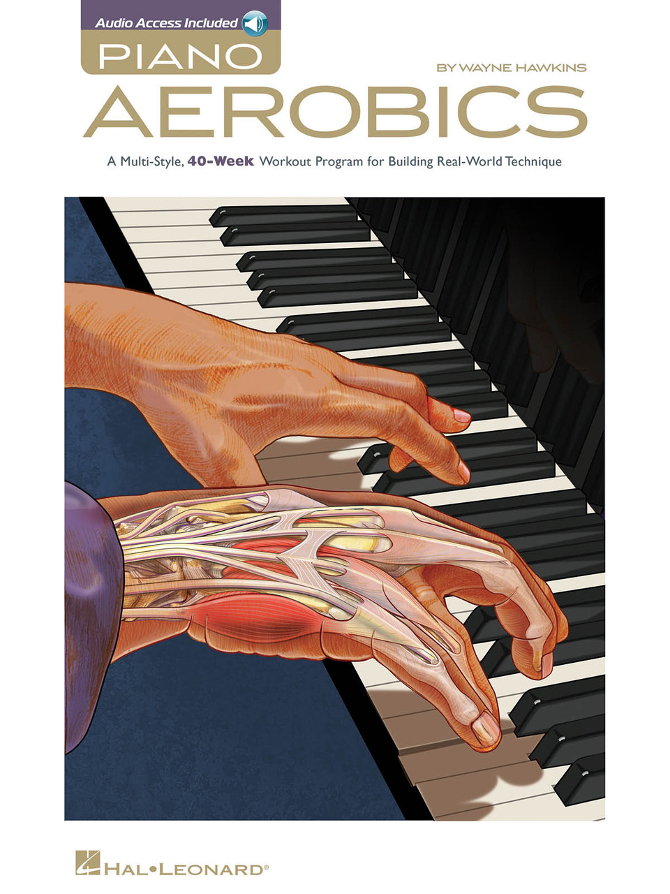 Product image for Piano Aerobics |  | Book/Online Audio | My Worship Store