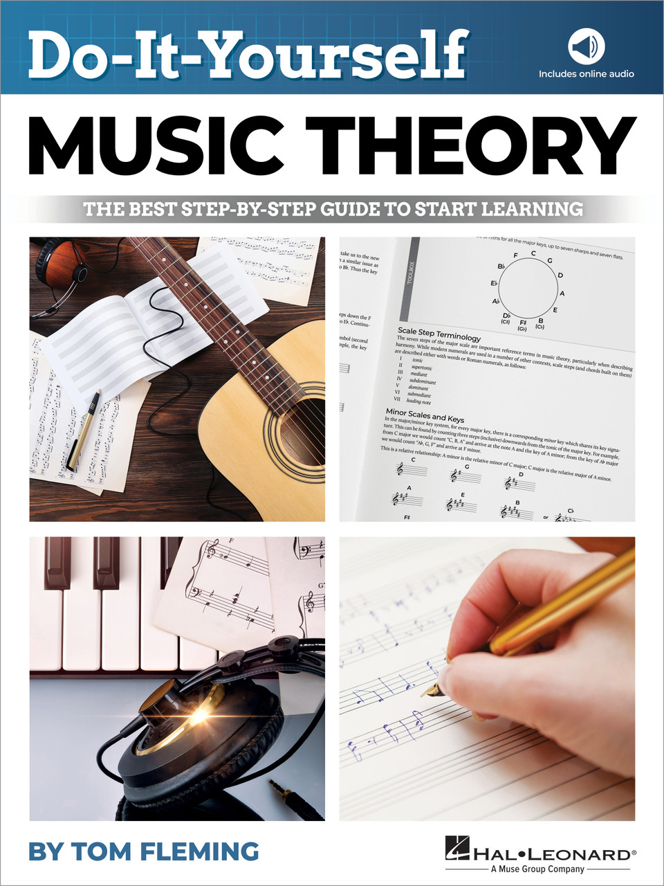 Product image for Do-It-Yourself Music Theory | Hal Leonard | Book with Online Audio & Video | My Worship Store