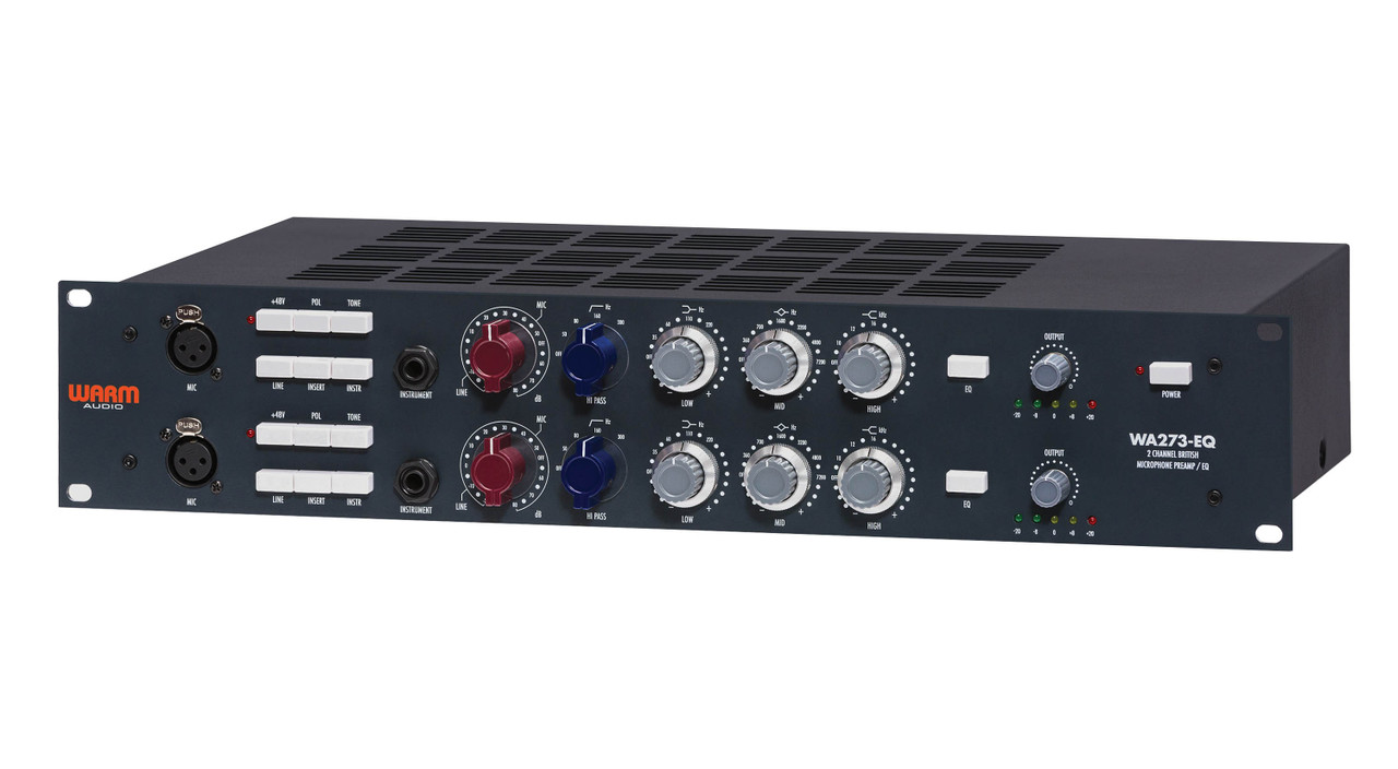 Product image for WA273-EQ Dual Channel British Mic Pre + EQ | Warm Audio |  | My Worship Store
