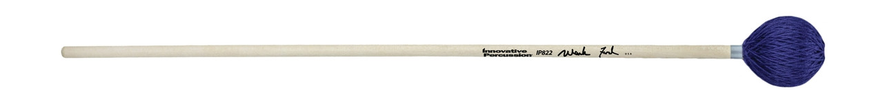 Product image for Medium Hard - Strong Articulation Rhapsody Marimba Mallets - Purple Yarn - Birch | Innovative Percussion |  | My Worship Store