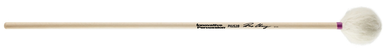 Product image for Medium Soft Bass Marimba Mallets - White Yarn - Birch | Innovative Percussion |  | My Worship Store