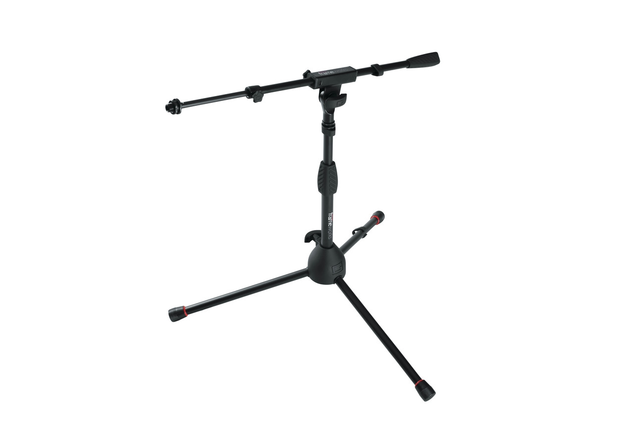 Product image for Frameworks Bass Drum And Amp Tripod Mic Stand With Telescoping Boom | Gator Cases |  | My Worship Store