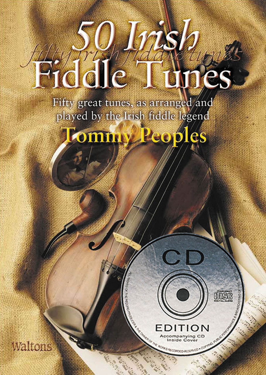 Product image for 50 Irish Fiddle Tunes | Waltons Irish Music | Book/CD Pack | My Worship Store