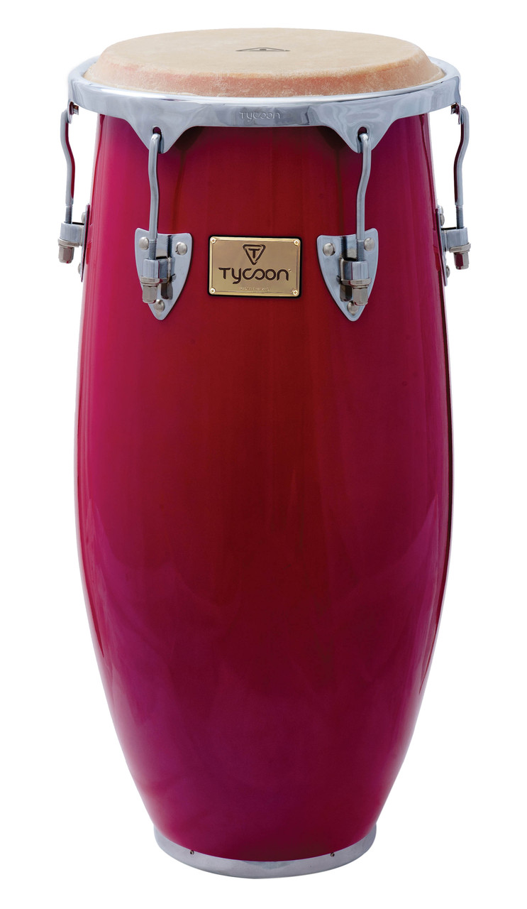 Product image for Concerto Red Spectrum Series Conga | Tycoon Percussion | 11-3/4 inch. | My Worship Store