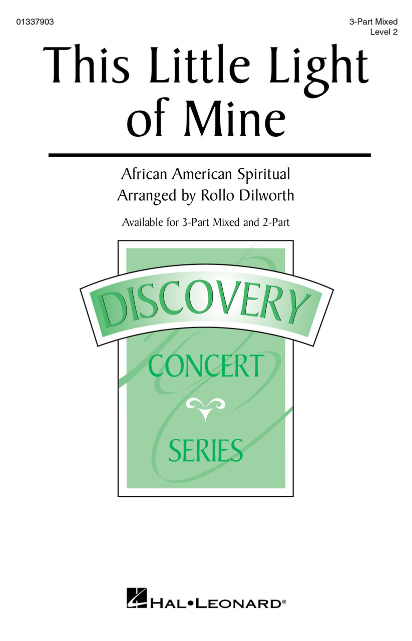 Product image for This Little Light of Mine | Hal Leonard | 3-Part Mixed | My Worship Store