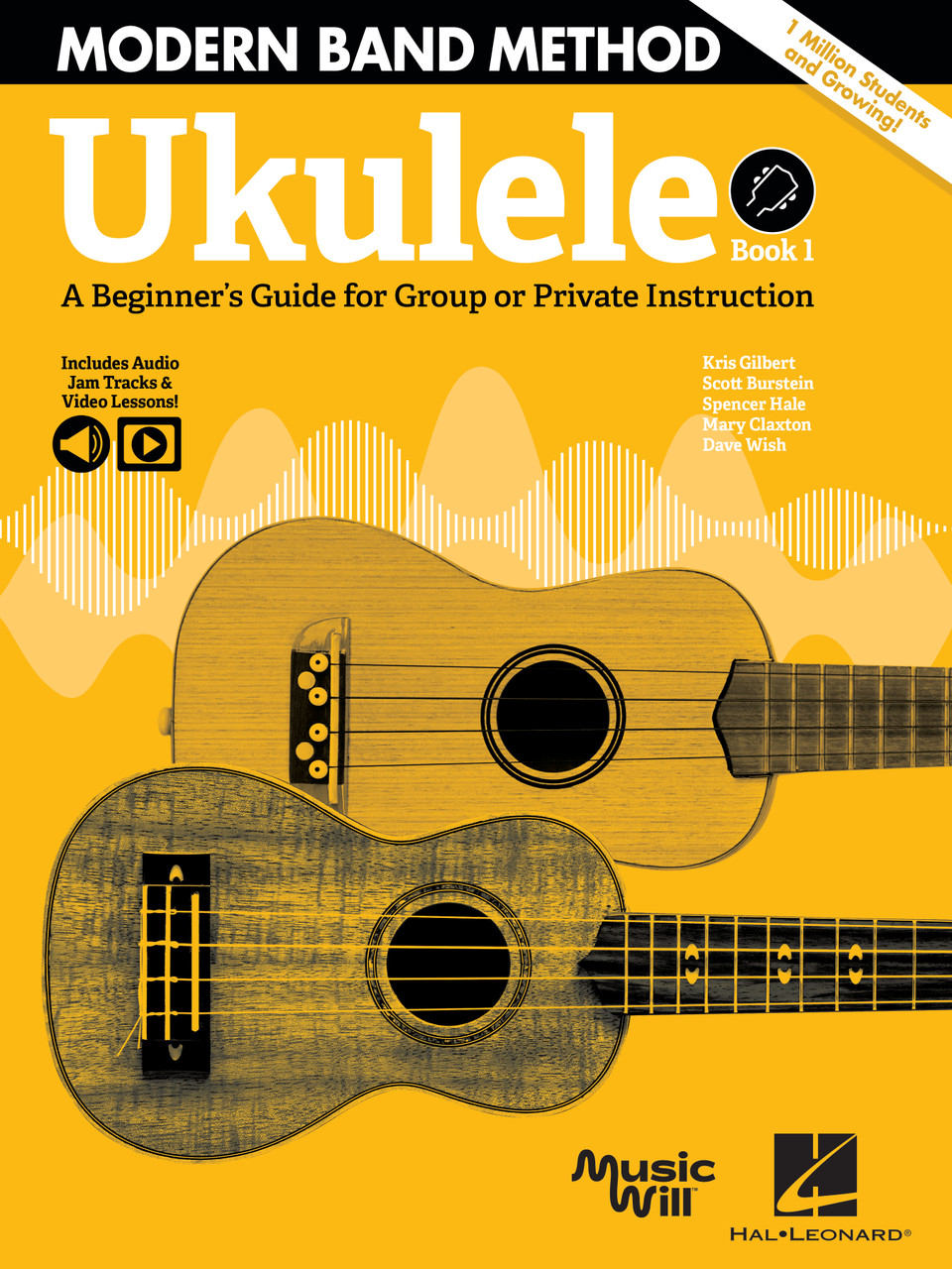 Product image for Modern Band Method - Ukulele, Book 1 | Music Will | Book/Online Audio & Video | My Worship Store