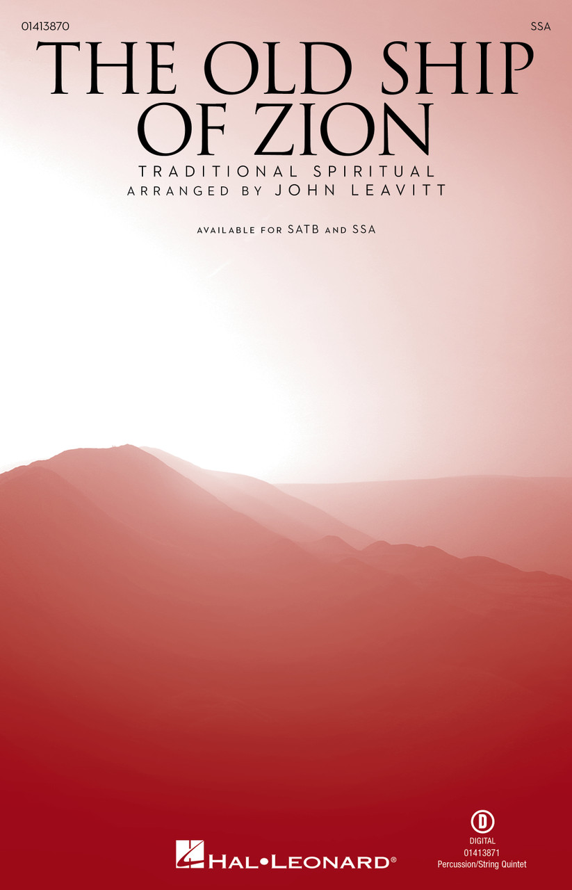 Product image for The Old Ship of Zion | Hal Leonard Sacred | SSA | My Worship Store
