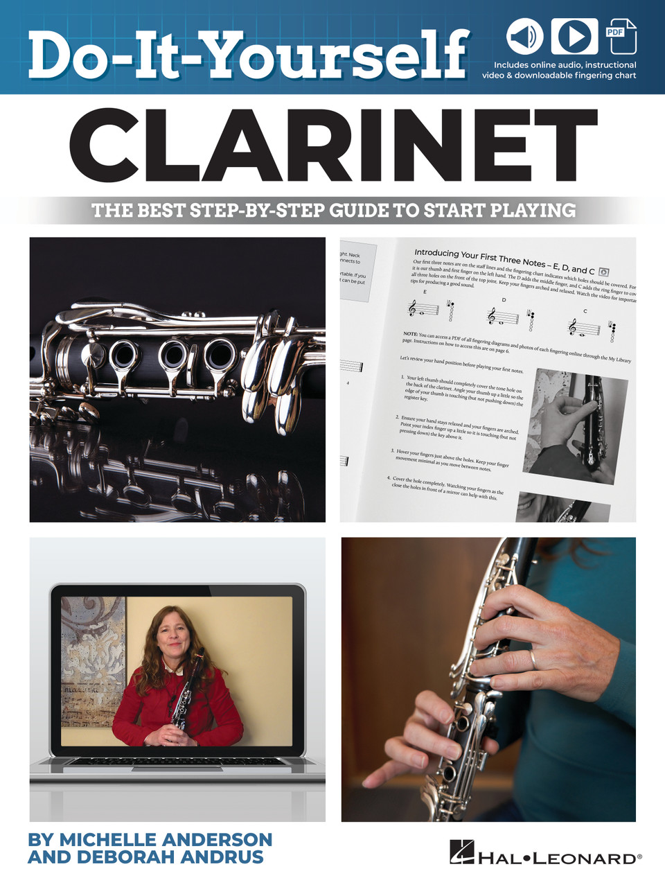 Product image for Do-It-Yourself Clarinet | Hal Leonard | Book/Online Audio & Video | My Worship Store