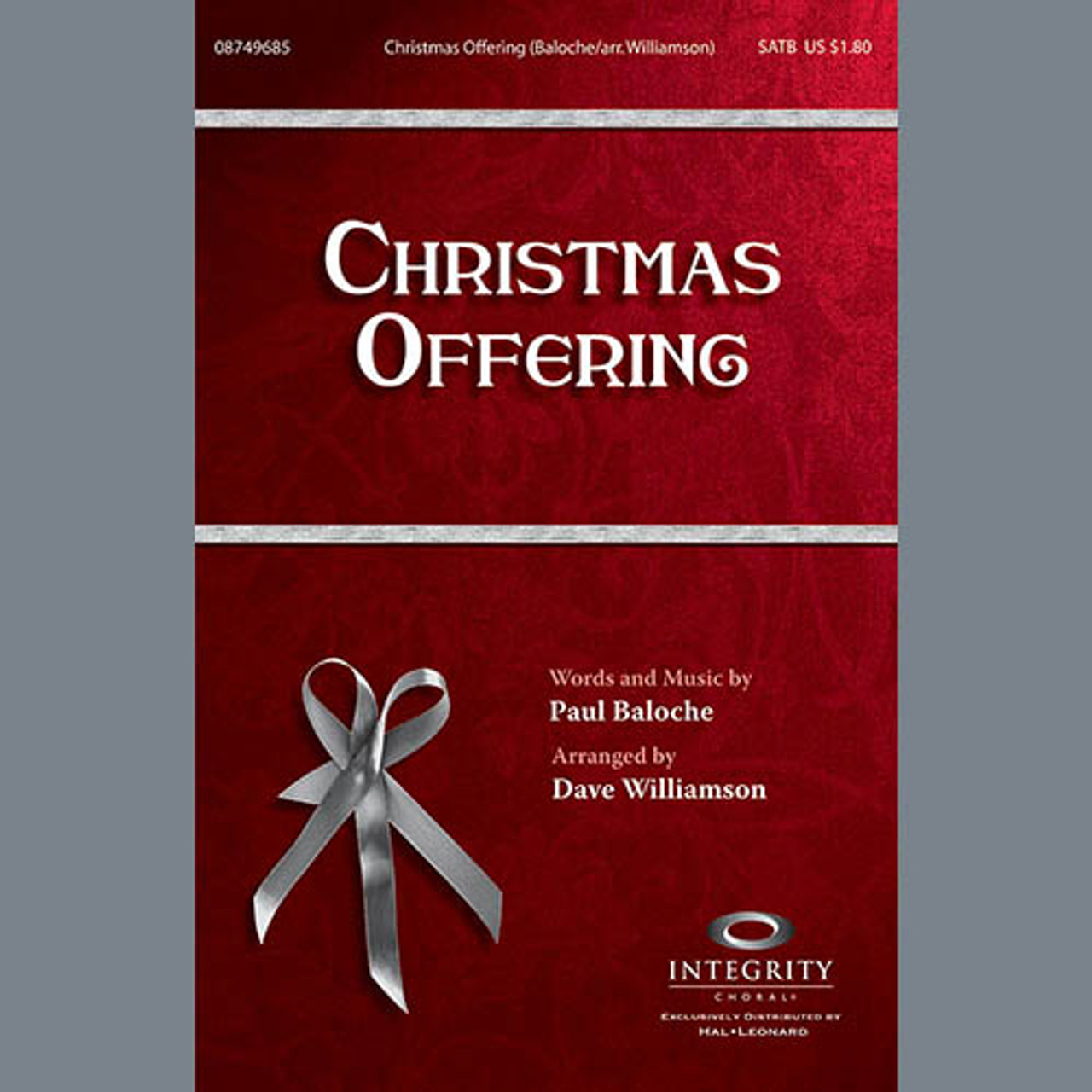 Christmas Offering - Trombone 1 & 2 | Paul Baloche, Casting Crowns | Choral Instrumental Pak | Digital Sheet Music | My Worship Store