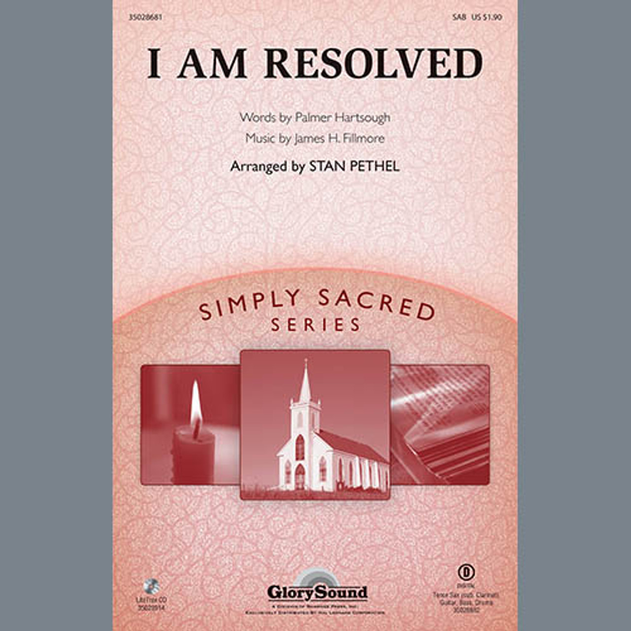 I Am Resolved - Rhythm (bass, drums) | Choral Instrumental Pak | Digital Sheet Music | My Worship Store